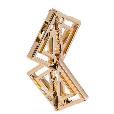 Зажимы для сосков с тяжелой подвеской LOCKINK Adjustable Nipple Clamps with Heavy Pendant - Golden SX0846 фото