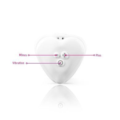 Вибратор для клитора Mystim Heart&acute;s Desire White, 8 режимов, очень мощный SO8141 фото