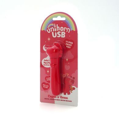 Вибратор-единорожка Unihorn USB Bullet &ndash; Cupid's Beau, вибропуля, USB-зарядка, 10 режимов SX2861 фото