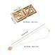 Зажимы для сосков с тяжелой подвеской LOCKINK Adjustable Nipple Clamps with Heavy Pendant - Golden SX0846 фото 10