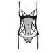 Корсет с подвязками, стринги Passion LOVELIA CORSET S/M, black SO4766 фото 5