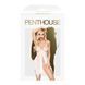 Бэби-долл с ажурным браллетом и высоким разрезом Penthouse - Sweet Beast White L/XL SO5299 фото 3