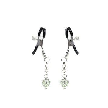 Зажимы для сосков Liebe Seele Glow-in-dark Nipple Clamps Green SX1682 фото