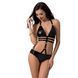 Боди монокини под латекс Passion Exclusive LAMIS BODY L/XL, black PS24801 фото 1