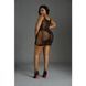 Платье-бодистокинг Moonlight Plus Model 01 XL-XXXL Black, мини, без рукавов SO8192 фото 4