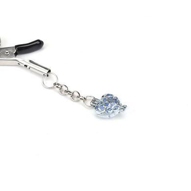 Зажимы для сосков Liebe Seele Glow-in-dark Nipple Clamps Blue SX1683 фото