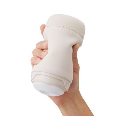 Мастурбатор TENGA PUFFY LATTE BROWN, ультрамягкий материал, многоразовый, сквозной SO8067 фото
