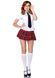 Эротический костюм школьницы Leg Avenue Private School Sweetie M, рубашка, юбка, галстук, оправа SO9120 фото 2