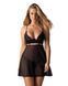 Бэби-долл Obsessive Nutris babydoll & thong XS/S SX1163 фото 1