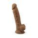 Фаллоимитатор SilexD Johnny Caramel (MODEL 1 size 7in), двухслойный, силикон+Silexpan, диаметр 3,8см SO3835 фото 2