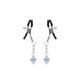 Зажимы для сосков Liebe Seele Glow-in-dark Nipple Clamps Blue SX1683 фото 1