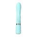 Роскошный кролик с ротацией и вибрацией Pillow Talk Lively, Teal, кристалл Сваровски SO6857 фото 6