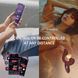Смарт-вибратор Magic Motion Ponder Red, двойная стимуляция, виброяйцо+язычок для клитора SX3230 фото 13