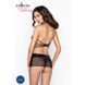Прозрачная сорочка с открытой спиной Passion MARESOL CHEMISE S/M, black, трусики EL12902 фото 4