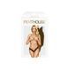 Трусики-тонг Penthouse Dangerous Darling L/XL Black, кружево, высокая посадка, вырез спереди, бантик SO6491 фото 3