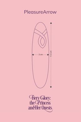 Мини-вибратор FairyGasm PleasureArrow violet SX0639 фото