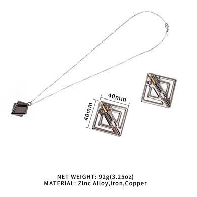 Зажимы для сосков с легкой подвеской LOCKINK Adjustable Nipple Clamps with Light Pendant - Grey SX0849 фото