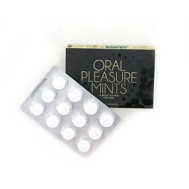 Мятные конфетки для орального секса Bijoux Indiscrets Oral Pleasure Mints &ndash; Peppermint SO5939 фото
