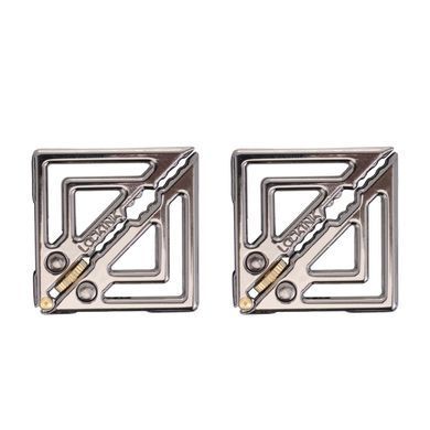 Зажимы для сосков с легкой подвеской LOCKINK Adjustable Nipple Clamps with Light Pendant - Grey SX0849 фото