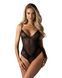 Тедди с доступом Obsessive Blomentis crotchless teddy, M/L, прозрачное, открытая спина, низ-стринги SX1027 фото 1