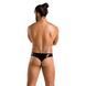Мужские стринги Passion 033 THONG PAUL S/M Black, под латекс SO7571 фото 4