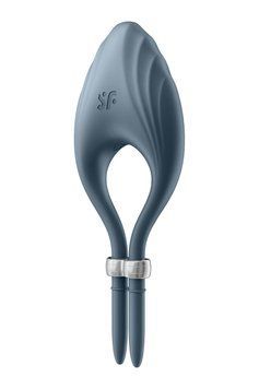 Эрекционное вибокольцо лассо Satisfyer Duelist Dark Blue, 10 режимов, мощный мотор SO6276 фото