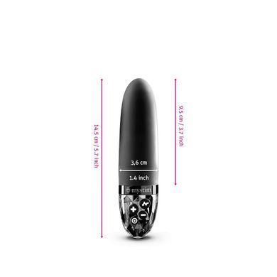 Вибратор с электростимуляцией Mystim Sleak Freak Black Edition SO8145 фото