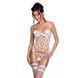 Корсет с подвязками, стринги Passion LOVELIA CORSET XXL/XXXL, white SO4770 фото 1