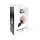 Силиконовая анальная пробка М Art of Sex - Silicone Butt plug Rabbit Tail Black, диаметр 3,5 см SO6694 фото 4