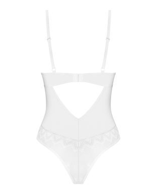 Боди Obsessive Alissium Teddy XL/2XL, лиф с мягкой чашкой, высокие вырезы для ног SX0596 фото
