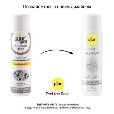 Силиконовая смазка pjur med Premium 100 мл, для чувствительной кожи, прошла клинический тест PJ10780 фото