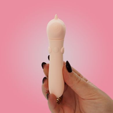 Вибратор-единорожка Unihorn USB Bullet &ndash; Heart Throb, вибропуля, USB-зарядка, 10 режимов SX2866 фото