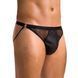 Мужские открытые слипы Passion 034 OPEN LUKE L/XL Black, экокожа SO7573 фото 1