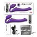 Безремневой страпон с вибрацией Strap-On-Me Vibrating Violet M диаметр 3,8 см, пульт ДУ, регулируемый SO3825 фото 6