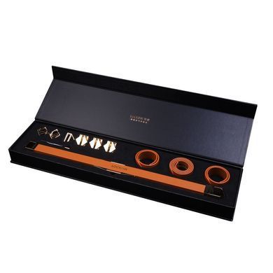 Фиксатор-распорка LOCKINK Adjustable Spreader Bar Set - Brown SX0852 фото