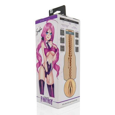 Мастурбатор Fleshlight Fantasy Sasha Nakamoto Ecchi, очень нежный, канал-тентакли SX1318 фото