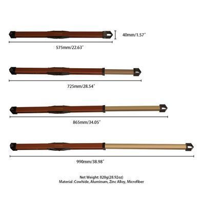 Фиксатор-распорка LOCKINK Adjustable Spreader Bar Set - Brown SX0852 фото