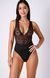 Боди Passion EVALIE BODY black L SX2918 фото 1