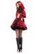 Эротический костюм Красной шапочки Leg Avenue Gothic Red Riding Hood L, платье, накидка SO9124 фото 8