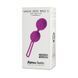 Вагинальные шарики Adrien Lastic Geisha Lastic Balls Mini Violet (S), диаметр 3,4см, масса 85г AD40443 фото 3