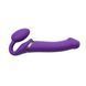 Безремневой страпон с вибрацией Strap-On-Me Vibrating Violet L, диам. 4,2 см, пульт ДУ, регулируемый SO3826 фото 6