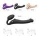 Безремневой страпон с вибрацией Strap-On-Me Vibrating Violet L, диам. 4,2 см, пульт ДУ, регулируемый SO3826 фото 2