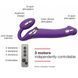 Безремневой страпон с вибрацией Strap-On-Me Vibrating Violet L, диам. 4,2 см, пульт ДУ, регулируемый SO3826 фото 3