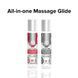 Гель для массажа на силиконовой основе JO ALL-IN-ONE MASSAGE GLIDE - FRAGANCE FREE (30 мл) SO1513 фото 5
