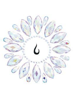 Стразы-украшения для тела Leg Avenue Fluer body jewels sticker, наклейки SO9178 фото