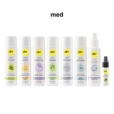 Силиконовая смазка pjur med Soft 100 мл с маслом жожоба для очень сухой и чувствительной кожи PJ12630 фото