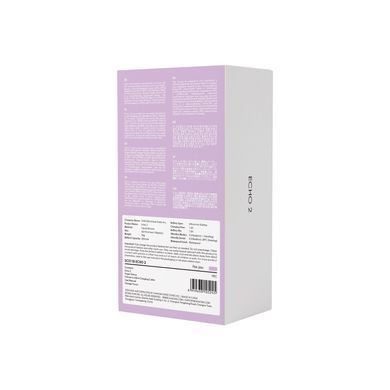 Смарт-вибратор для клитора Svakom Echo 2 Pink Lilac, подогрев до 38 &deg;C, съемная насадка на палец SX2449 фото