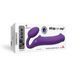 Безремневой страпон с вибрацией Strap-On-Me Vibrating Violet XL, диам. 4,7см, пульт ДУ, регулируемый SO3827 фото 7