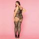 Сетчатый бодистокинг JSY &laquo;Любовница Зоуи&raquo; Plus Size Новинки, Black, имитация чулков, доступ SO8373 фото 5