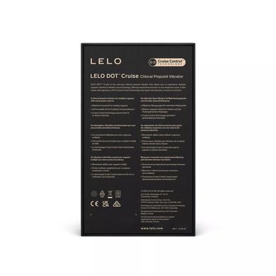 Клиторальный вибратор LELO DOT Cruise Peach Please, точечная стимуляция, технология Infinite Loop SX3042 фото